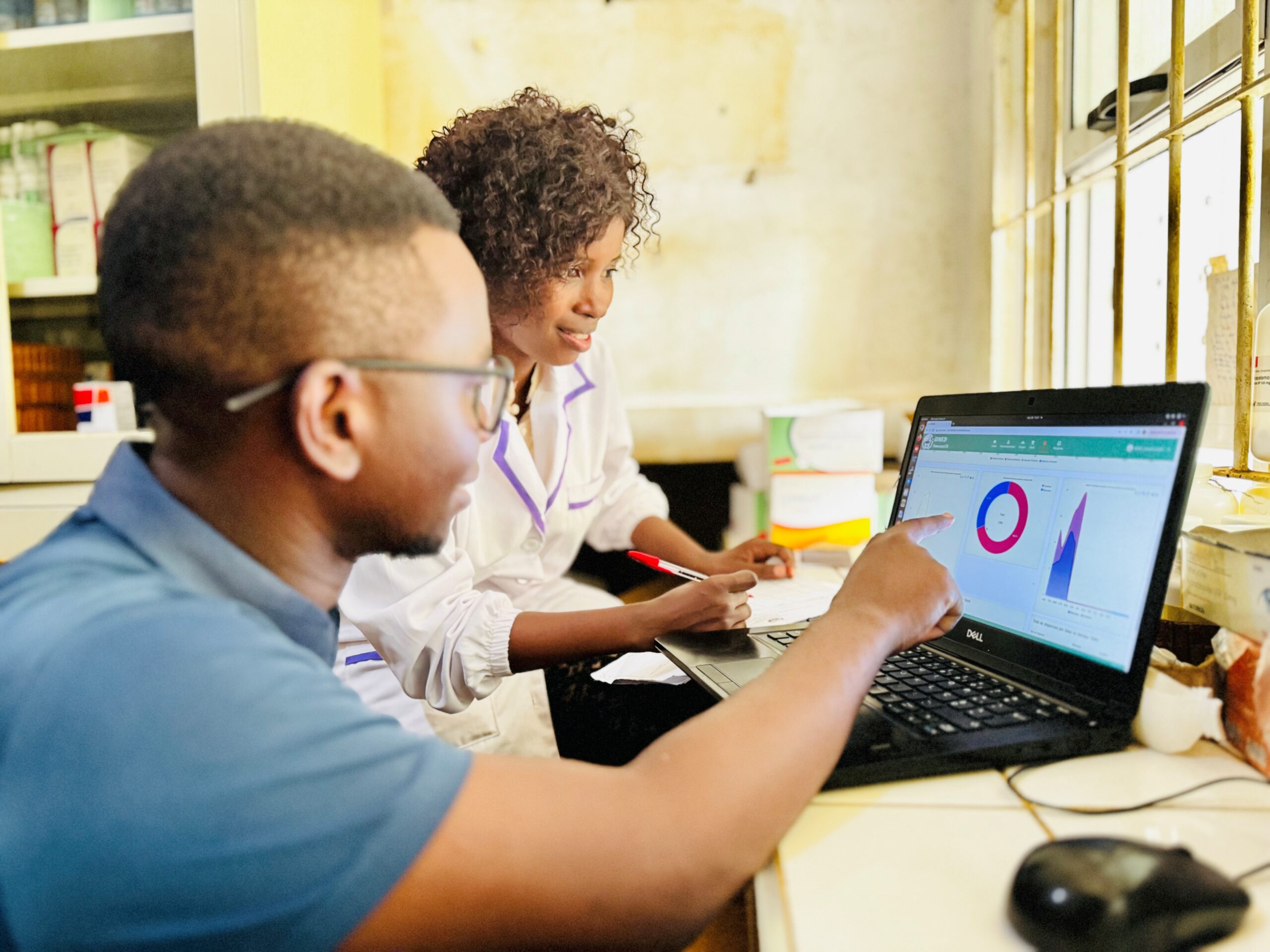 Digitalizing pharmacies towards HIV epidemic control